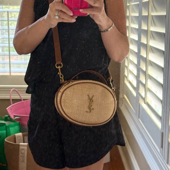 YSL Raffia Camera bag - Picture 9 of 11